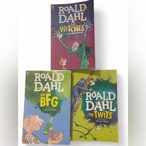 Roald Dahl Book Bundle - The Witches, The BFG, The Twits